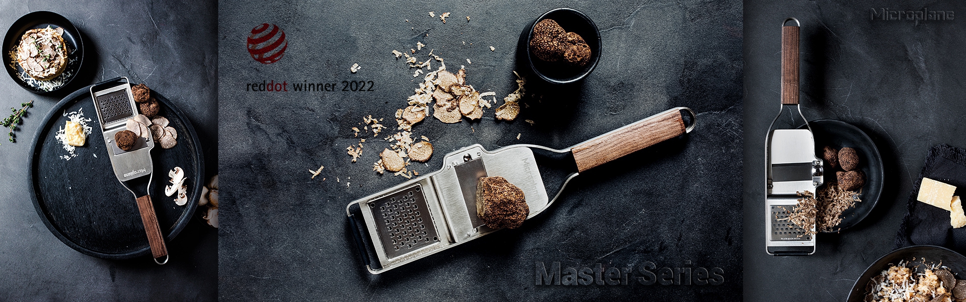 Master Series Extra Coarse Cheese Grater with Wood Handle