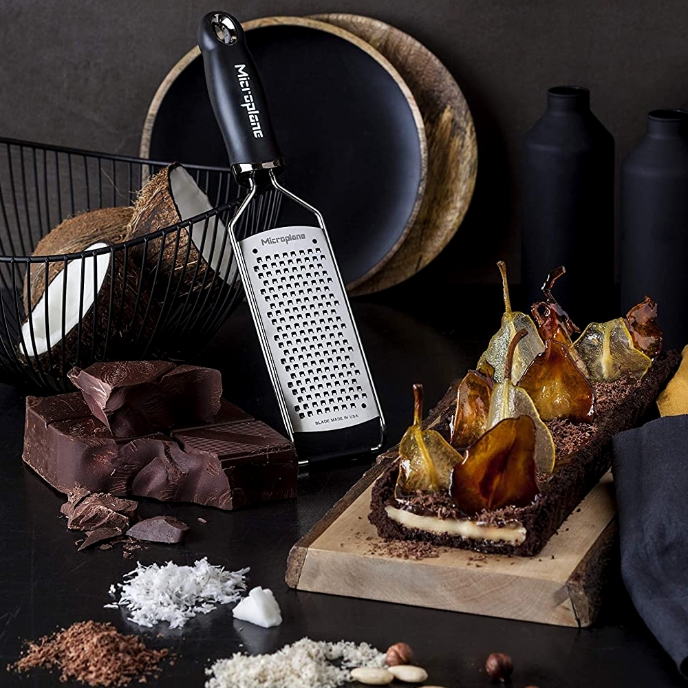 Microplane - Coarse Grater - Black - Gourmet Series