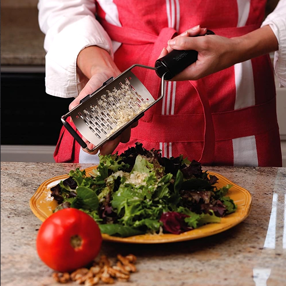 Microplane - Medium Ribbon Grater - Black - Gourmet Series